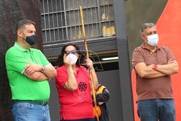 Las fiestas patronales dan vida al auditorio del mayor parque urbano de Telde/TA.